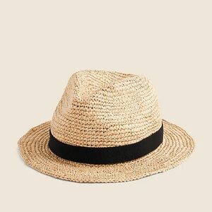 J. Crew Packable Straw Hat- Size M/L